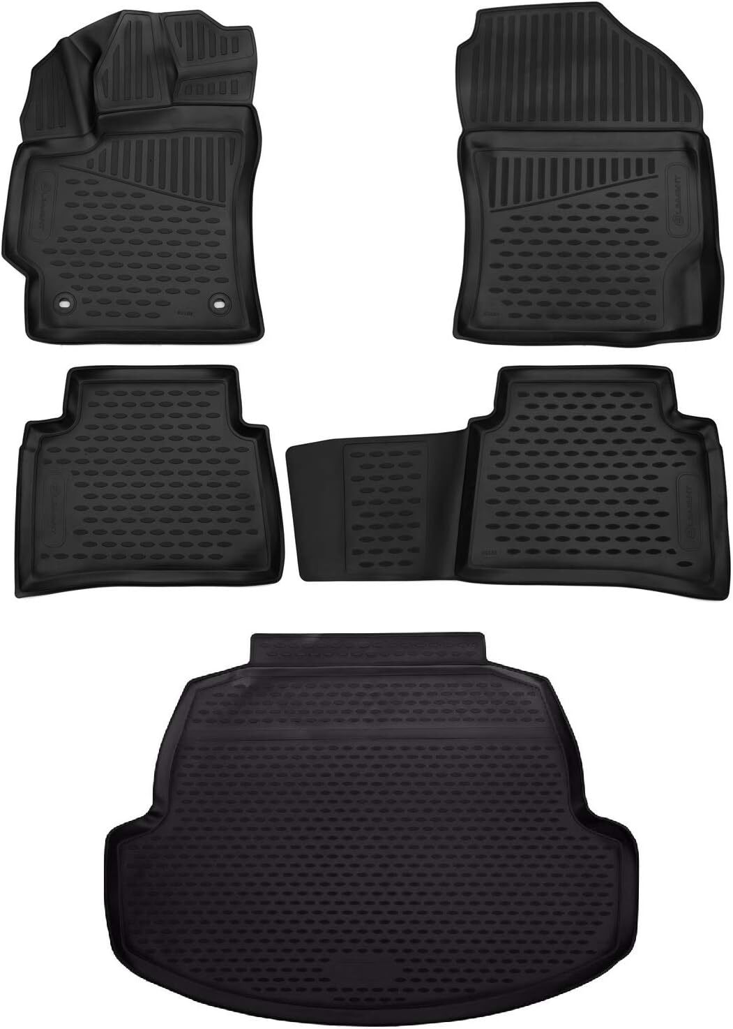 2020-2025 Toyota Corolla Sedan Custom Fit Floor Mat Liners Front & Rear