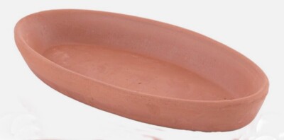 Turkish oval Unglazed Earthenware Clay/Ceramic Casserole, for Stovetop or Oven
