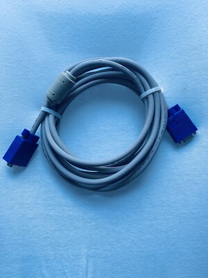 L-Com Reversible Hardware Molded D-Sub Cable DB9 Male/Female 15' CRMN9MF-15