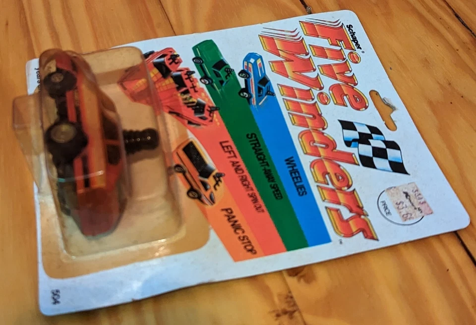 Vintage Schaper Five Winder Datsun Turbo 280ZX Gear Shift Friction Car, Sealed  - Image 4 of 4
