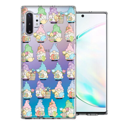 For Samsung Galaxy Note 10 Easter Gnomes Spring Flowers Eggs Holiday Case