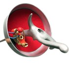 Competition Complete Electric RAINBOW Fencing Epee w. blade+Cover Choice of grip