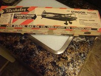 stinson Voyager Model Kit By Berkeley 100% Sealed stinson Voyager Model Kit By Berkeley 100% Sealed