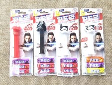 4 Carded New Star Wars Pez Candy Diapensers Darth Vader, Storm & Sith Troopers
