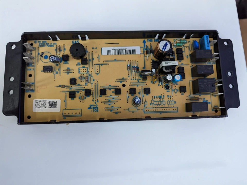 Whirlpool 30" Gas Freestanding Range Control Board W Slate WPW10348710 W10348657 - Image 2 of 2