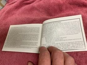 Wizards & Warriors III - Nintendo NES (1992)  MANUAL ONLY instructions authentic