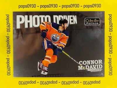 Connor McDavid, Edmonton Oilers, 2023, O-Pee-Chee Platinum, Photo Driven, #PD-2