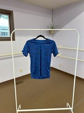 Men's Dance Costume, Holloway, Adult Small, Shirt, Royal Blue, New