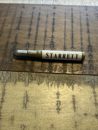 Vintage Starrett Tools Bullet Pencil