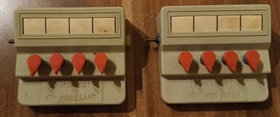 Faller AMS 4034 Drucktastenschalter 60er Jahre ( 2 Stück)