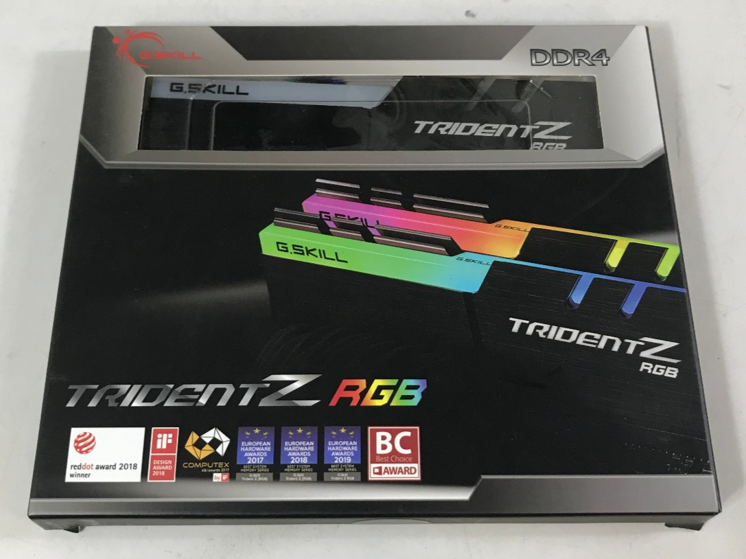 メモリー G.SKILL TRIDENT Z RGB DDR4 16GB (2x8GB) G.SKILL Trident Z RGB Series DDR4 RAM (XMP) 16GB (2x8GB) 3000MT/s