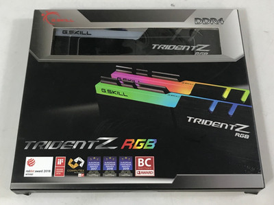 G. SKILL Trident Z RGB 16GB (2 x 8GB) Intel Memory (F4-3000C16D-16GTZR)