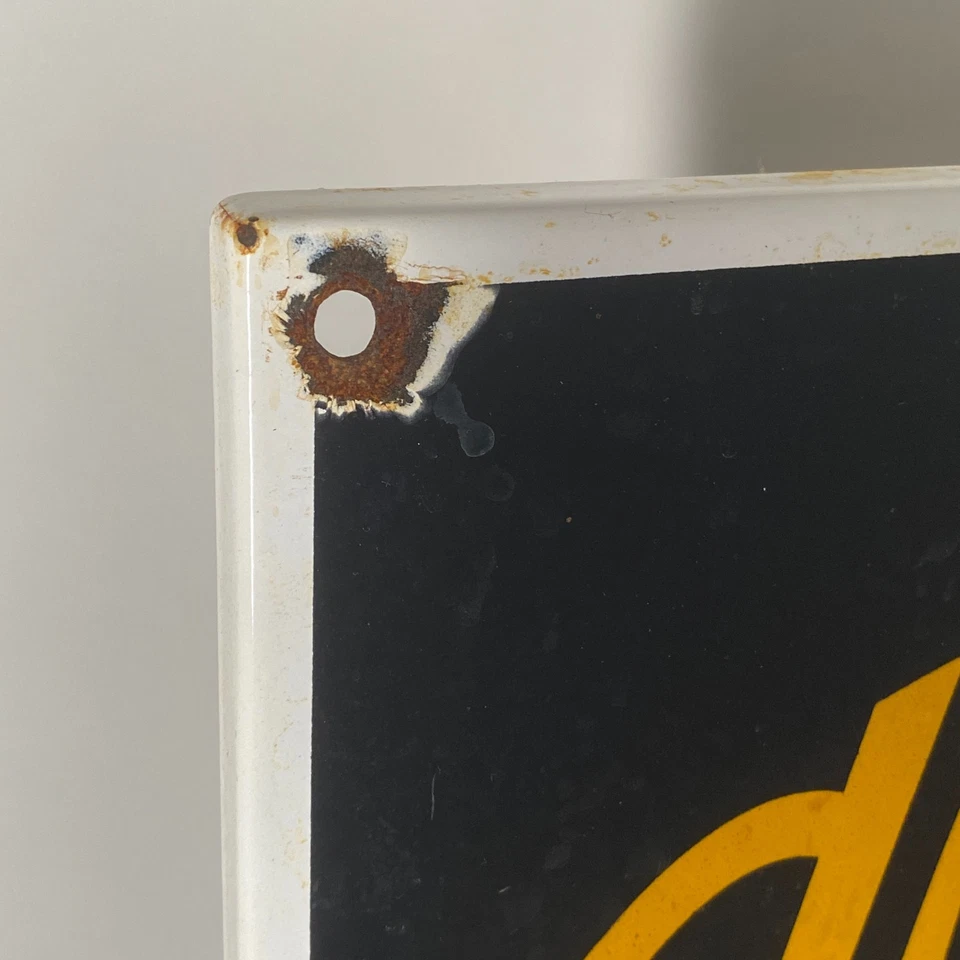 Alfa Romeo Enamel Sign - 68x40x1cm (26.8x15.7x0.4") - Nice Vintage Service Decor - Image 2 of 4