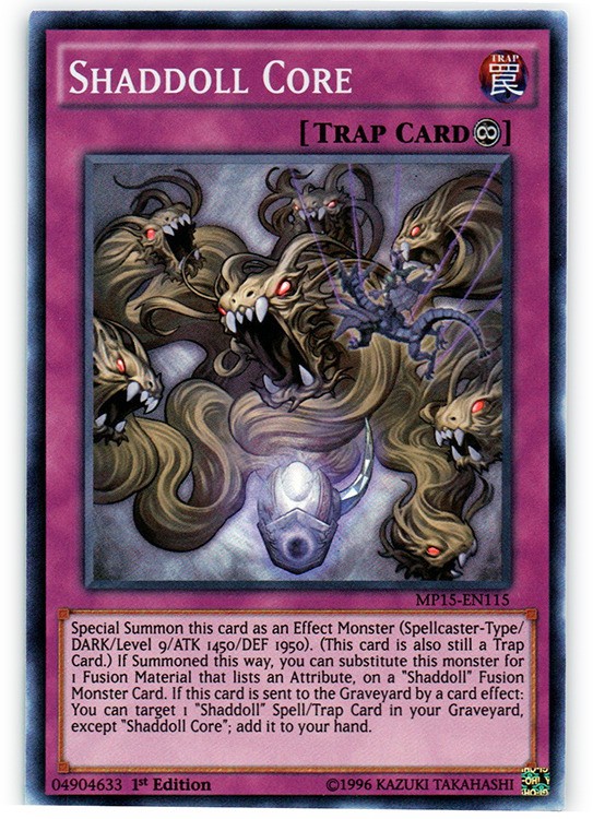 1x Shaddoll Core MP15-EN115 Super Rare 1st Ed NM English