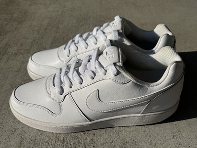 Nike Ebernon Low Triple White Size 9.5 M - 11 W AQ1779-100 Brand New