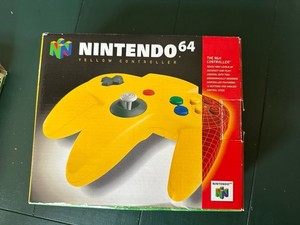 Nintendo 64 Controller NIB Yellow