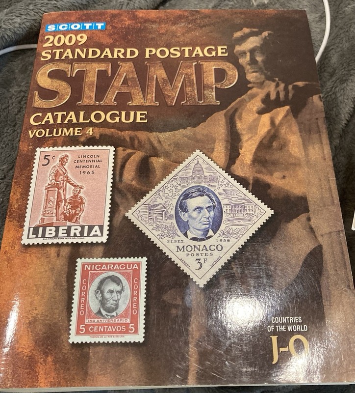 2009 Scott standard world stamp catalog Volume #4 (countries J - O) paperback