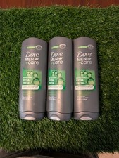 Dove Men Care Body Wash Extra Fresh 18 oz Pack of 3 - Full Size .