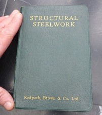 Handbook on Structural Steelwork Properties and Safe Loads old Book beams joists