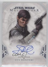 2018 Topps Star Wars Masterwork Auto Jason Spisak as Lux Bonteri #A-JSP Auto 0s3