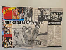 Abba / Frida  - A very rare newspaper from Norway from 1981 ( Full magazine ) 20