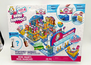 5 Surprise Mini Brands Mini Mart with 2 Mystery Mini Brands - Series 4 Working!