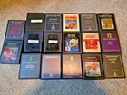 17 Atari 2600 Game Cartridges Lot Tested Working Missing End Labels