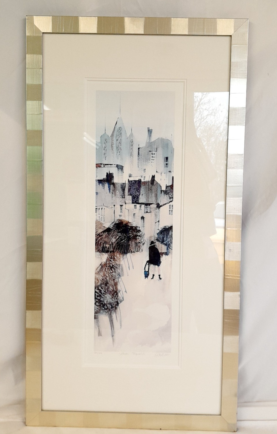 Sue Howells R.W.ALtd Edition Signed Framed Print - Pink Tights -157/195-Giclee