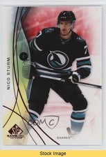 2024-25 Upper Deck SP Game Used Red Nico Sturm #88 READ 01ks