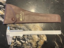 Pinza Mitutoyo Vernier con rango de ajuste fino 6” 1/128” 1/1000” estuche original