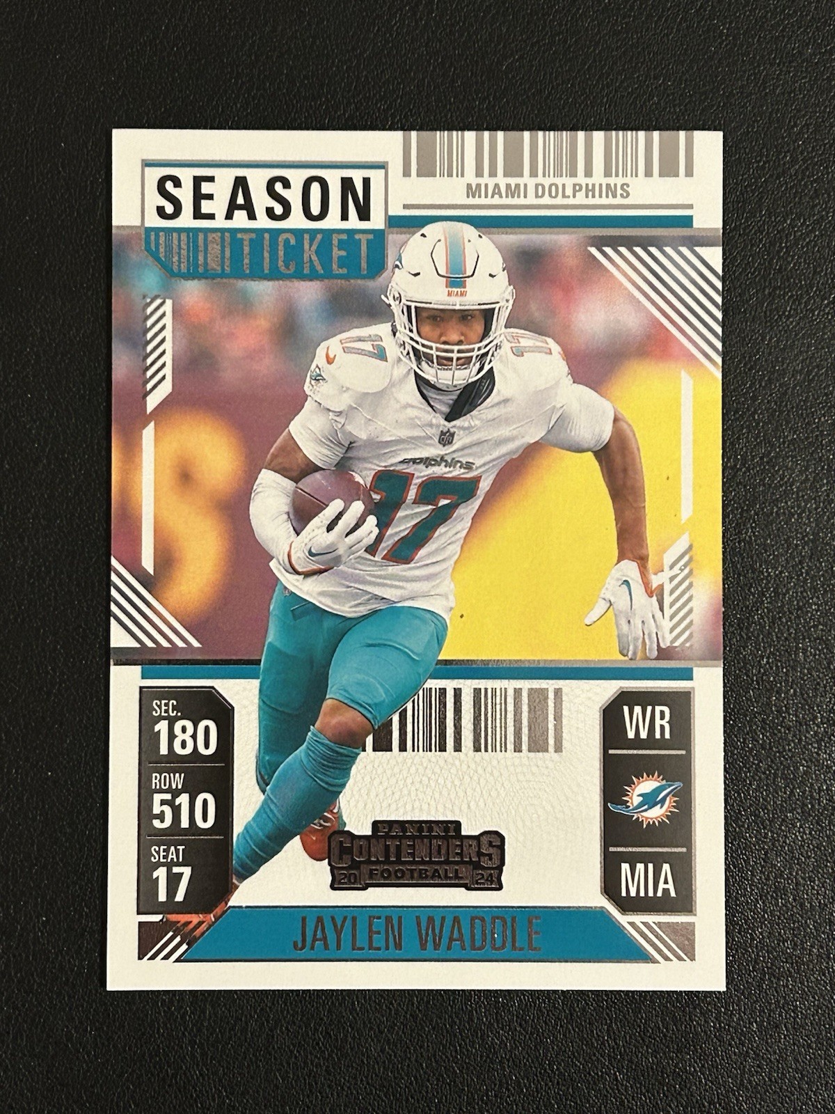 2024 Panini Contenders - Season Ticket Jaylen Waddle #63 Retail