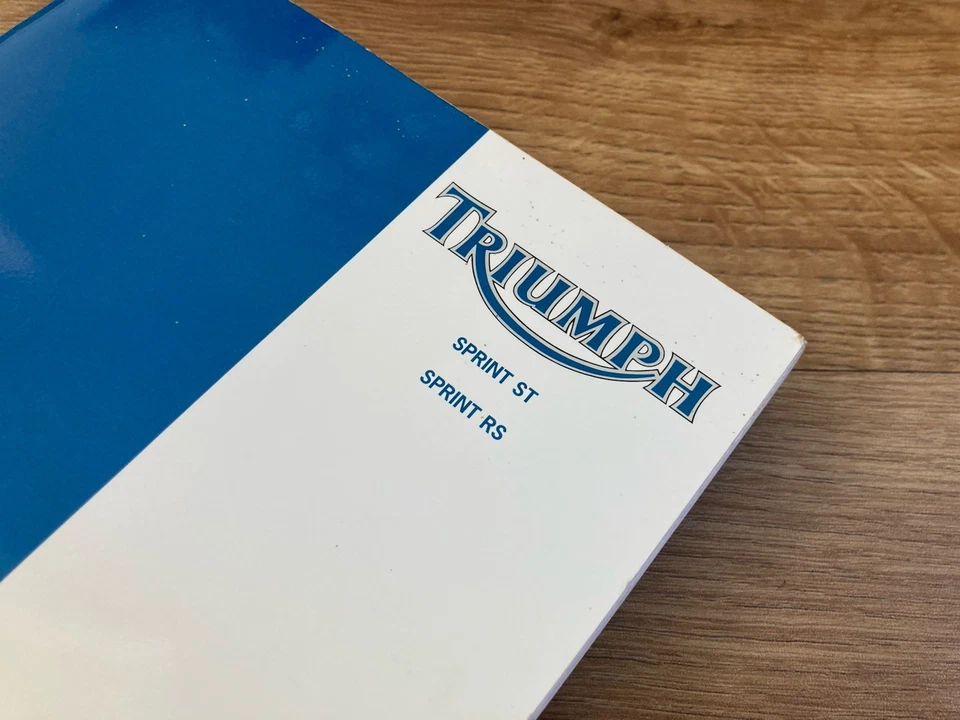 Genuine 1999 Triumph 955 Sprint ST & RS English Workshop Manual 3850760 issue 3 - Image 2 of 4
