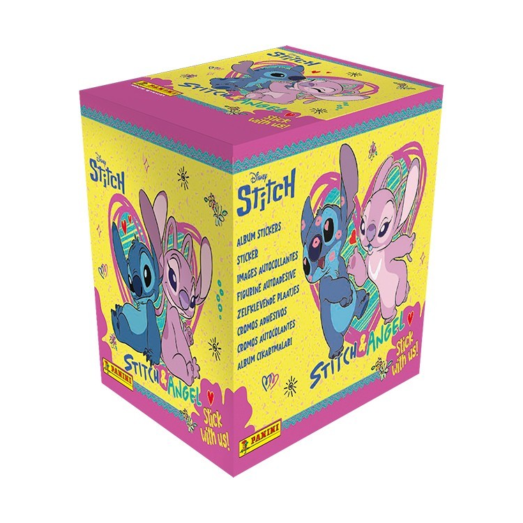 Stitch & Angel - Stick With Us! Sticker Collection Packs x36 count CDU