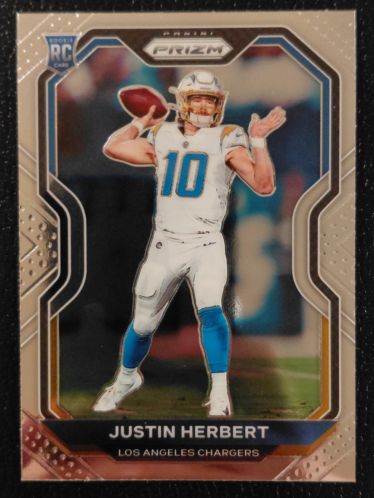 2020 Panini Prizm Justin Herbert RC Rookie #325