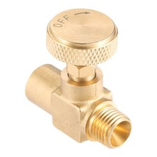 High Pressure Propane Gas Butane 1/4" Female NPT x 1/4" Male NPT Needle Valve