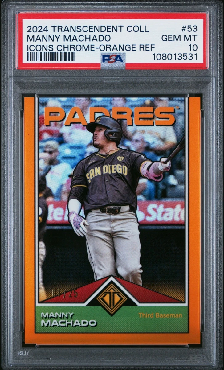 Manny Machado 10 Graded Baseball Sports Trading Cards