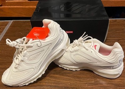 Size 9.5 - Supreme x Nike Air Max 98 TL SP White for sale online
