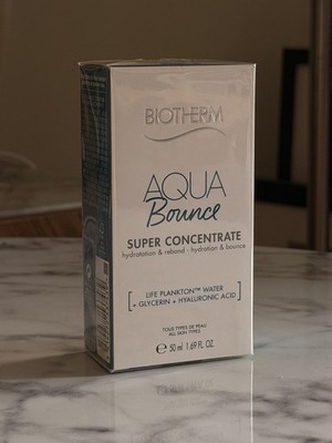 Biotherm Aqua Bounce Super Concentrate Hydration Bounce  50ml/1.69ml NIB Sealed