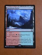 NM Karplusan Forest #351 "The List" Reprint Commander: Modern Horizons 3