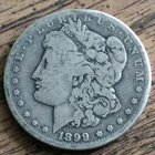1899-O Morgan Silver Dollar Coin $1 New Orleans Mint 0.7734 Oz ASW (M4)