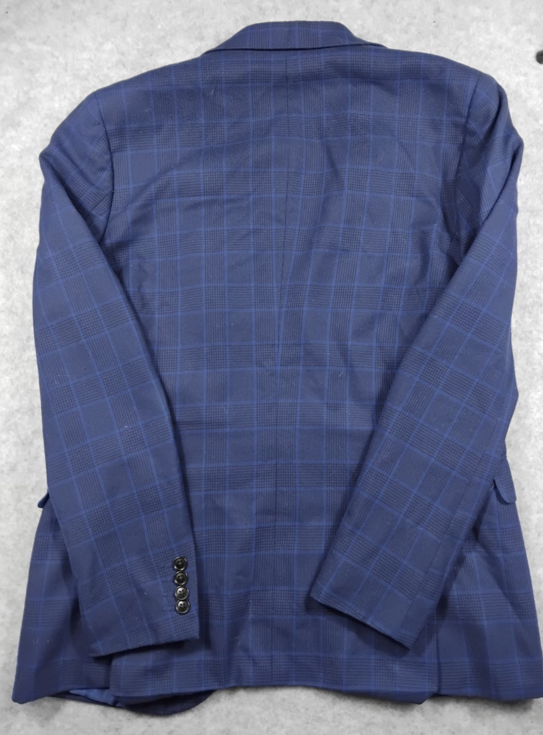 Men's Moss London Blue Dress Slim Fit Trousers Size 32, Jacket Size 38 K23x image 5