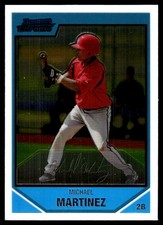 Michael Martinez 2007 Bowman Chrome #BC203 Nationals MLB READ FREE SHIPPING