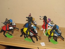 Britains Deetail Fifteen Century Medieval Saracen Knights Toy Soldiers 1/32