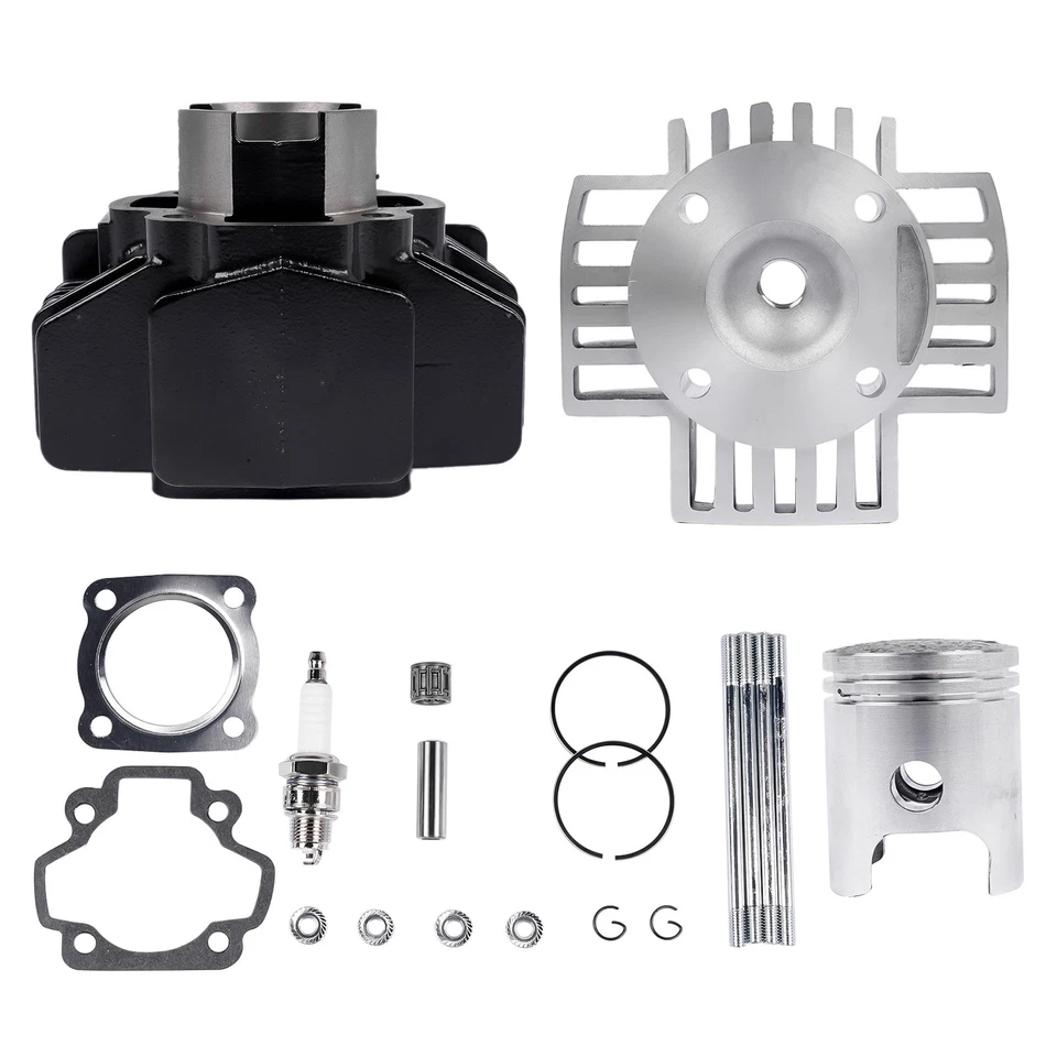 50cc Cylinder Head Piston Top End Rebuild Kit Fits Yamaha PW50 4J2-11311-01-00 - Image 3 of 4