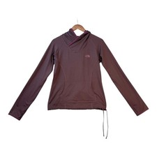 The North Face Womens Sunriser Performance Hoodie M Purple Activewear Pullover