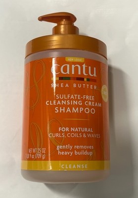 Cantu Sheabutter Natürliches Haar Sulfatfreies Reinigungscreme Shampoo 25oz.
