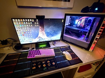Mid Tier Gaming Pc with Monitor & additional accessories (SEE DESCRIPTION)