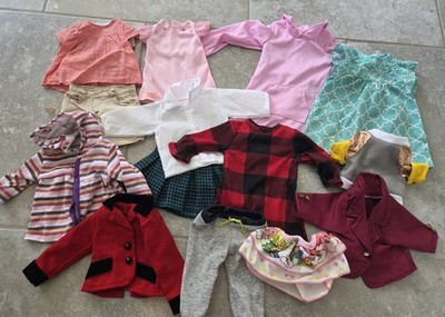 18 In Doll Clothes Lot *Fits American Girl* Our Generation, Etc.