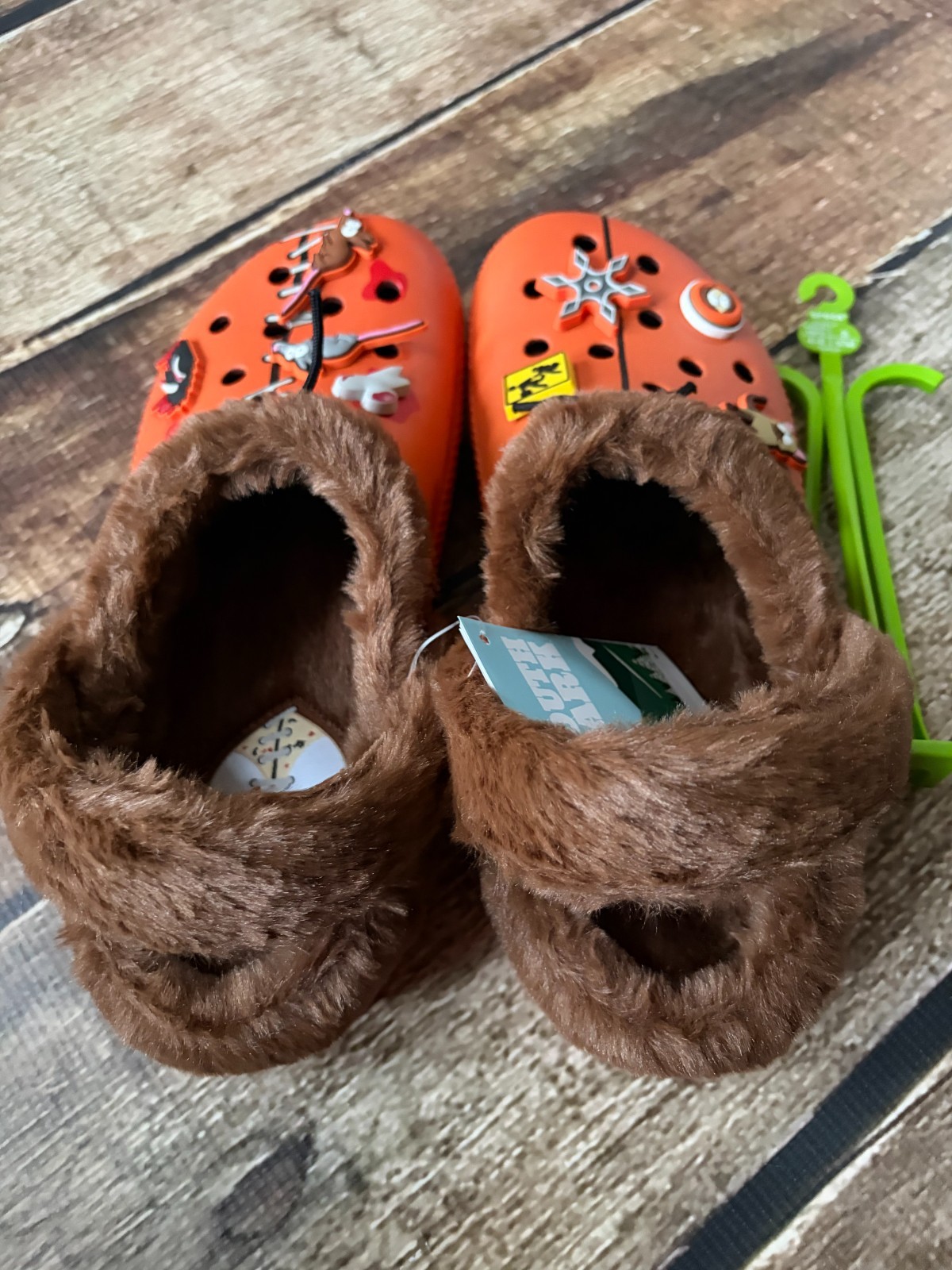 CROCS SOUTH PARK CLASSIC CLOG KENNY FUR LINED MENS 8 WOMENS 10 NEW IN BAG image 5