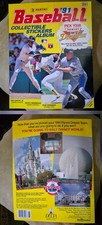 1991 Panini baseball collectible stickers album Rickey Henderson Ken Griffey Jr 